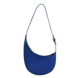Half Moon Women Shoulder Bags Saddle Lady Handbags Pu Leather Underarm Bag Small