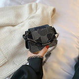 Canvas Crossbody Bag for Women, Mini Handbag Purse