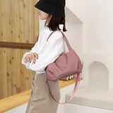 Women's Waterproof Nylon Shoulder Bag Crossbody Tote Light Bag