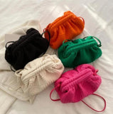 Women Portable Bucket Bag Chain Shoulder Bag Messenger Bag