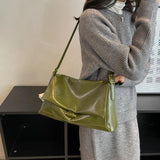 Mature Women Leather Shoulder Crossbody Bag Handbag Messenger Purse Totes