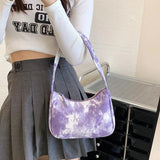 Summer Small Shoulder Bags For Women Canvas Denim Clutch Purse French