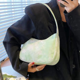 Summer Small Shoulder Bags For Women Canvas Denim Clutch Purse French