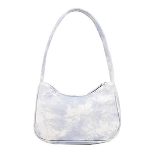 Summer Small Shoulder Bags For Women Canvas Denim Clutch Purse French