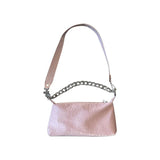 Hot Girls Chain Underarm Bag Soft PU Leather Women's Purse Handbags