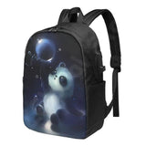 Panda Pattern School Backpack Lightweight Book Bag Travel Backpack