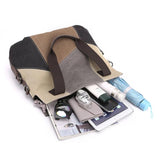 Canvas Patchwork Handbag Single Shoulder Bag Inclined Shoulder Purse Hot