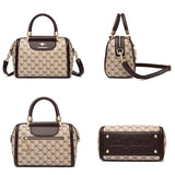 Women Leather Handbag Crossbody Shoulder Tote Boston Bag