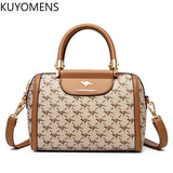 Women Leather Handbag Crossbody Shoulder Tote Boston Bag