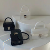 Crocodile Pattern Shoulder Bag Retro Ladies Chain Crossbody Clutch