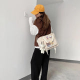 Women's Book Handbags Japanese Crossbody Messenger Bags Large Capacity