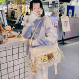 Harajuku Girls Casual Crossbody Bag Nylon Shoulder Bag