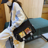 Harajuku Girls Casual Crossbody Bag Nylon Shoulder Bag