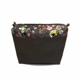 Colorful Flower Zipper Pocket Insert for Big Size O&O Bag