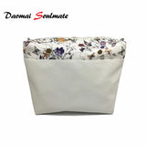Colorful Flower Zipper Pocket Insert for Big Size O&O Bag