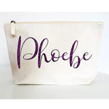 Glitter Make Up Bag Bridal Shower Cosmetic Trip Wash Bag Birthday Gift