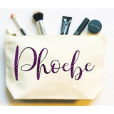 Glitter Make Up Bag Bridal Shower Cosmetic Trip Wash Bag Birthday Gift