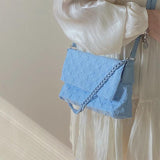 Acrylic Chain Women's Shoulder Bag Ladies Purse Handbags