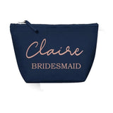 Personalised Make Up Bag Cosmetic Wash Any Birthday Gift For Bridesmaid Wedding