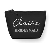 Personalised Make Up Bag Cosmetic Wash Any Birthday Gift For Bridesmaid Wedding