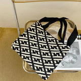 Retro Wool Knitted Large-Capacity Shoulder Bag