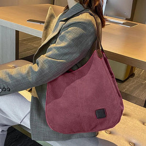 Vintage Canvas Travel Shoulder Totes Bag for Women