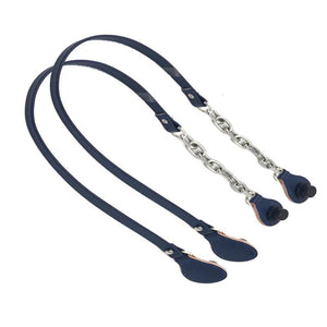 Silver Aluminum Superfiber Handle for O Bag Handbag