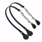 Silver Aluminum Superfiber Handle for O Bag Handbag