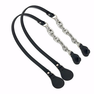 Silver Aluminum Superfiber Handle for O Bag Handbag