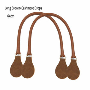 PU Round Belt Handle with D Buckle Drops Handle for O Bag