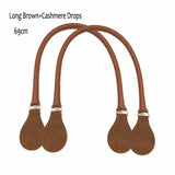 PU Round Belt Handle with D Buckle Drops Handle for O Bag