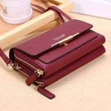 Women Shoulder Bag Lock Purse Small Square Bags 2022