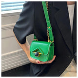 Crossbody Small Square Bag Girl Hand Bill of Lading Shoulder