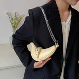 Vintage Moon Mini Bag Leather Women Handbag