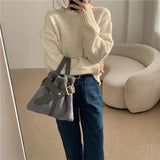 Plush Messenger Bag Women Bucket Shoulder Bags Ladies Purse Tote