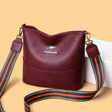 Women's Leather Crossbody Bag for Shoulder or Tote Style