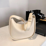 Sky Women's Round Shoulder Bag PU Leather Lady Crossbody Bag