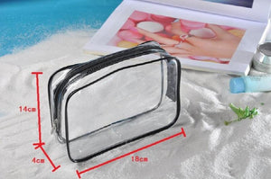3pcs/Set Waterproof Travel Storage Bag Toiletries Organizer Skin Care Pack