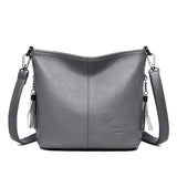 Women's Soft PU Leather Crossbody Bag Shoulder Handbag