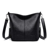 Women's Soft PU Leather Crossbody Bag Shoulder Handbag