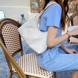 Women Underarm Bag Pu Leather Shoulder Handbag