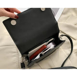 Plaid Shoulder Bag for Women PU Leather Handbag