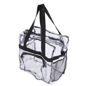 Clear Tote Bag Stadium Security Travel Gym Concert Work Sports Games