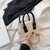 Mini Small Square Bag Chain Shoulder Handbags Messenger Catwalk Lipstick Bag