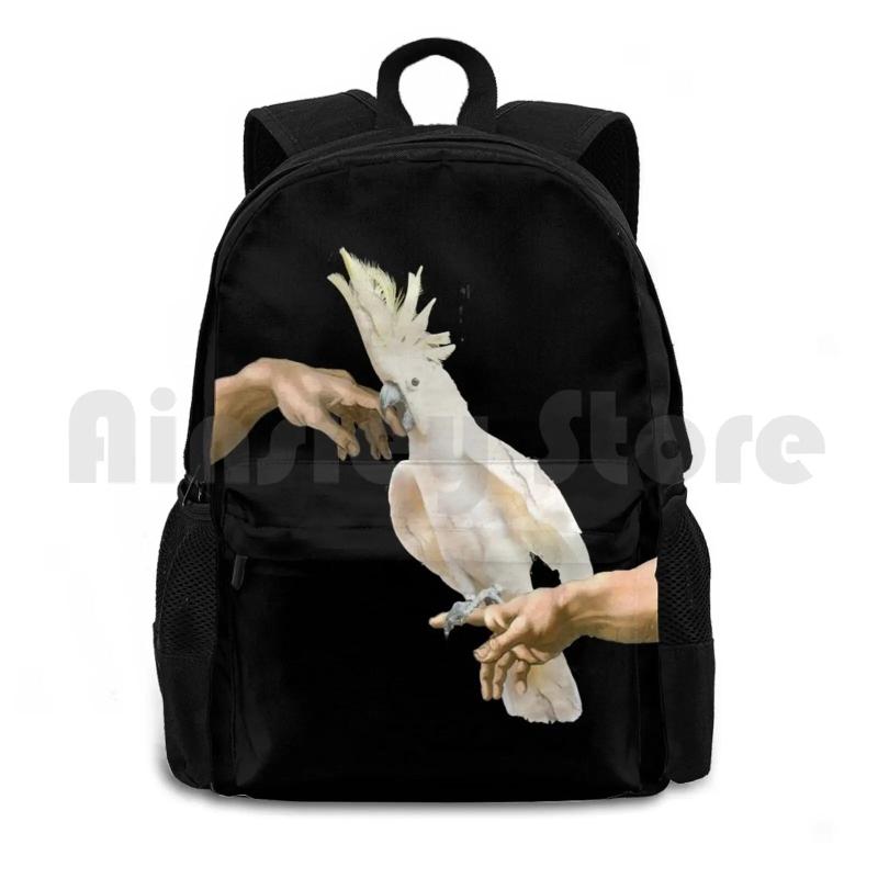 Funny Parrot Cockatoo Hiking Backpack