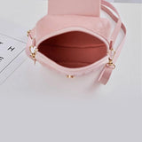 Soft Leather Cell Phone Purse Wallet Women Crossbody Shoulder Bag