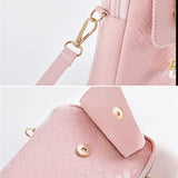 Soft Leather Cell Phone Purse Wallet Women Crossbody Shoulder Bag