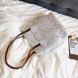 Women Messenger Bag Single Strap Shoulder Bag Lady Lace Crossbody Bags