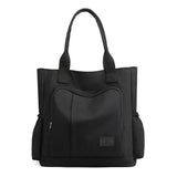 Nylon Top-handle Bag Women Shoulder Tote American Vintage Handbag