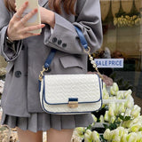 Textured Embossed Shoulder Bag for Women